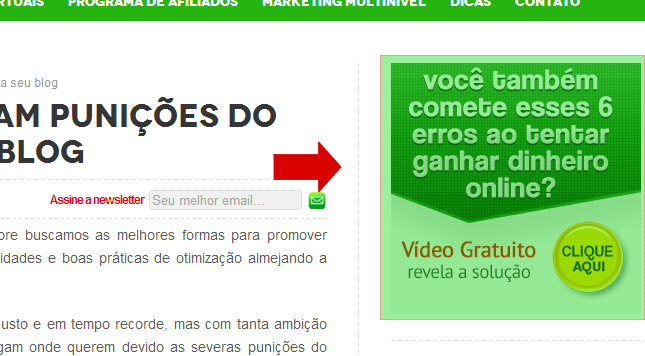 primeiro banner sidebar